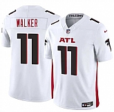 Men & Women & Youth Atlanta Falcons #11 Jalon Walker White 2025 Draft F.U.S.E. Vapor Untouchable Limited Stitched Jersey,baseball caps,new era cap wholesale,wholesale hats